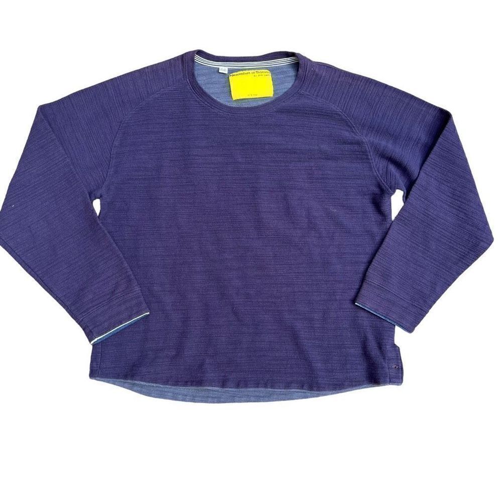 DESCENDANT OF THIEVES RARE 105 UNITS MADE Dark Purple Pullover Sweater Size XL